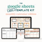 The Google Sheets Mini Template Kit - Simple Monthly Calendar Edition