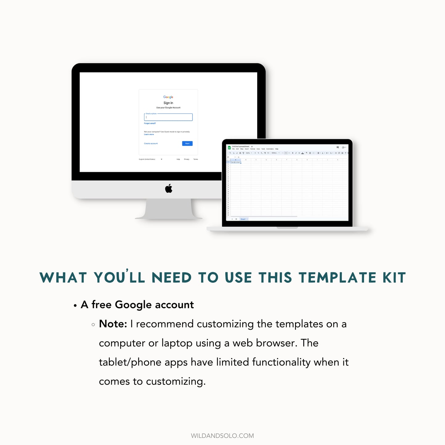 The Google Sheets Mini Template Kit - Task Tracker + Smart Calendar Edition